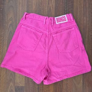Vintage Hot Pink Bongo Shorts